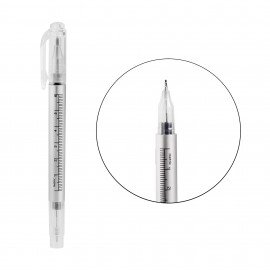 Blå Kirurgisk Makeringspenna dubbelsidigt