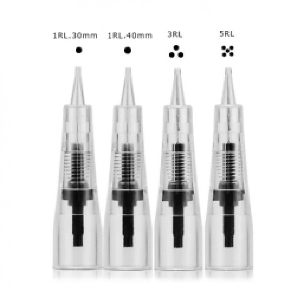 Nål patron 5 RL tatueringsmaskin Nordic Brows 10 st.