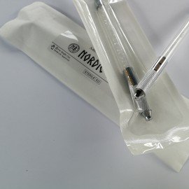 Penna 2-sidig Microblading - Svart Kristall-Steril