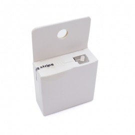 Inked tråd- Vit- 20 meter i plastlåda