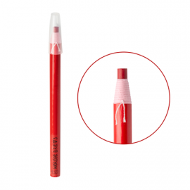 Röd kosmetisk penna 