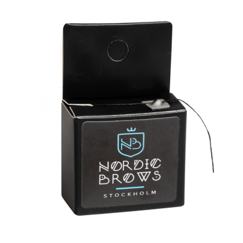 Inked tråd- Svart- 20 meter i plastlåda